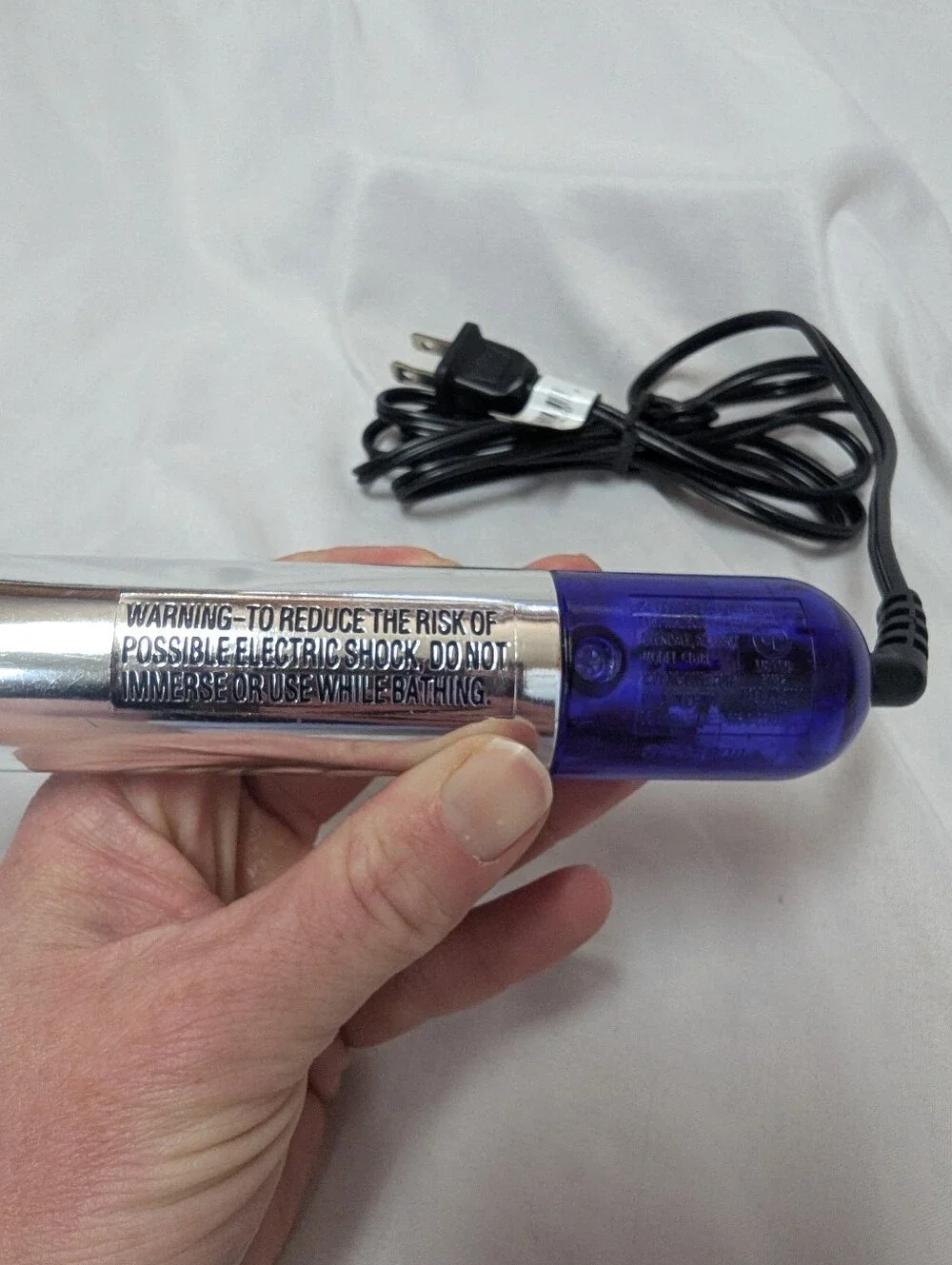 Claire's By Conair Mini Spiral Curling Iron 3/4 Inch Barrel Tested Working CD18L